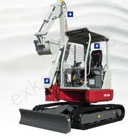 Мини-экскаваторы гусеничные Takeuchi TB 138FR Мини-экскаваторы гусеничные Takeuchi TB 138FR
