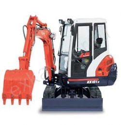 Мини-экскаваторы гусеничные Kubota KX101-3a