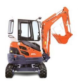 Мини-экскаваторы гусеничные Kubota U20-3 (трак стандартного типа)