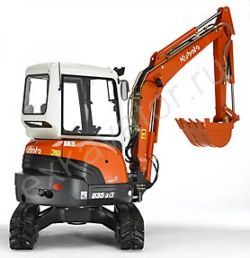 Мини-экскаваторы гусеничные Kubota U45-3a