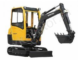 Мини-экскаваторы гусеничные Volvo EC 15B XT