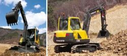 Мини-экскаваторы гусеничные Volvo EC 55B Pro