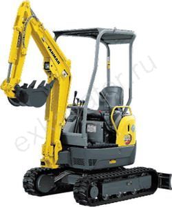 Мини-экскаваторы гусеничные Yanmar VIO15-2A Мини-экскаваторы гусеничные Yanmar VIO15-2A