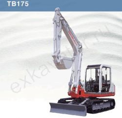 Мини-экскаваторы гусеничные Takeuchi TB 175LSA Мини-экскаваторы гусеничные Takeuchi TB 175LSA