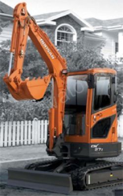 Мини-экскаваторы гусеничные Doosan DX27Z