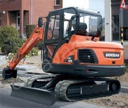 Мини-экскаваторы гусеничные Doosan DX55