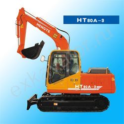Мини-экскаваторы гусеничные Hengte HT80A-3 Мини-экскаваторы гусеничные Hengte HT80A-3