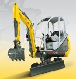 Мини-экскаваторы гусеничные Wacker Neuson 1703