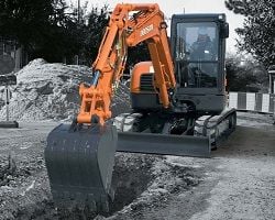 Мини-экскаваторы гусеничные Doosan DX60R