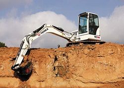 Мини-экскаваторы гусеничные Terex TC75 (HR 32) Мини-экскаваторы гусеничные Terex TC75 (HR 32)
