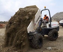 Думперы, мини-самосвалы Terex TA6S