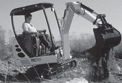 Мини-экскаваторы гусеничные Terex TC15 Мини-экскаваторы гусеничные Terex TC15