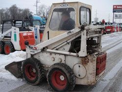 Мини-погрузчики с бортовым поворотом Bobcat 600