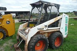 Мини-погрузчики с бортовым поворотом Bobcat 643