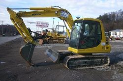 Мини-экскаваторы гусеничные Komatsu PC60