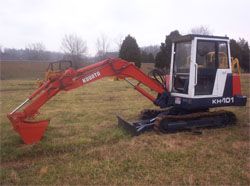 Мини-экскаваторы гусеничные Kubota KH101