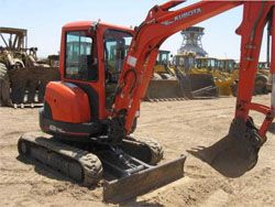Мини-экскаваторы гусеничные Kubota U35