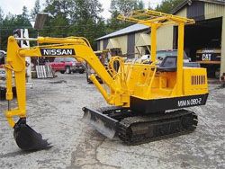 Мини-экскаваторы гусеничные Nissan N080-2