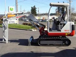 Мини-экскаваторы гусеничные Takeuchi TB 125R