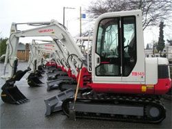 Мини-экскаваторы гусеничные Takeuchi TB 145CR