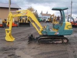 Мини-экскаваторы гусеничные Yanmar B32