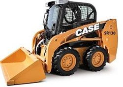 Мини-погрузчики с бортовым поворотом Case SR130 Мини-погрузчики с бортовым поворотом Case SR130