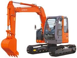 Мини-экскаваторы гусеничные Hitachi ZX75US-A