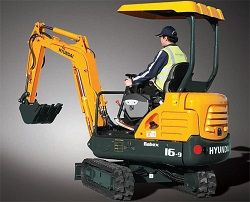 Мини-экскаваторы гусеничные Hyundai R16-9
