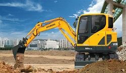Мини-экскаваторы гусеничные Hyundai R60CR-9 Мини-экскаваторы гусеничные Hyundai R60CR-9