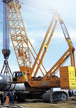 Гусеничные краны XCMG QUY350 Гусеничные краны XCMG QUY350