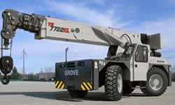 Кран на короткобазовом шасси Grove YB7722XL