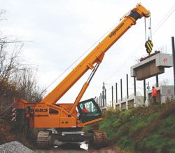Гусеничные краны Sennebogen 683 Гусеничные краны Sennebogen 683