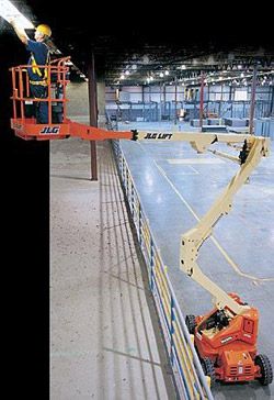 Коленчатые подъемники JLG M450AJ Electric Boom Lift Коленчатые подъемники JLG M450AJ Electric Boom Lift