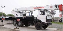 Автокраны Челябинец КС-45721-33 на шасси МАЗ-6303А3