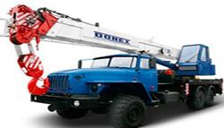 Автокраны Донэкс АКС-55743Б на базе УРАЛ-4320-40И