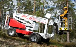 Коленчатые подъемники Dino 205RXT Коленчатые подъемники Dino 205RXT