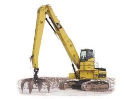 Перегружатели металлолома Caterpillar 345C MH Track Перегружатели металлолома Caterpillar 345C MH Track