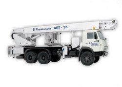 Автовышки Пожтехника АПТ-35 шасси КамАЗ-53215