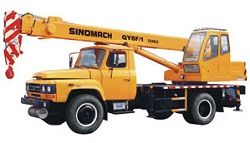 Автокраны Sinomach QY8F-1 Автокраны Sinomach QY8F-1