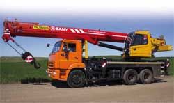 Автокраны Palfinger Sany SPC250