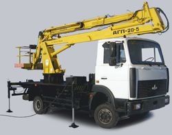 Автовышки МАЗ АГП-20-5