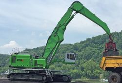 Перегружатели металлолома Sennebogen 875