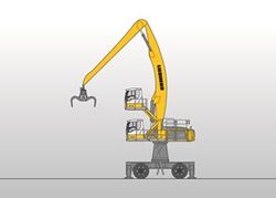 Перегружатели металлолома Liebherr LH 80 M High Rise Industry Litronic