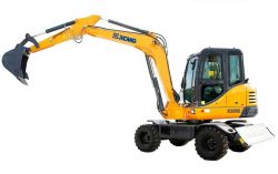 Мини-экскаваторы колесные XCMG XE60WD Мини-экскаваторы колесные XCMG XE60WD