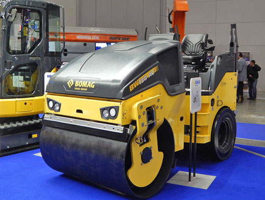 Тротуарный каток Bomag серии АС