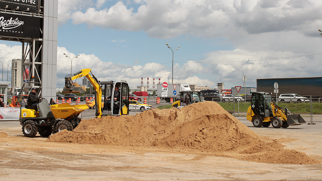 Выход техники Wacker Neuson