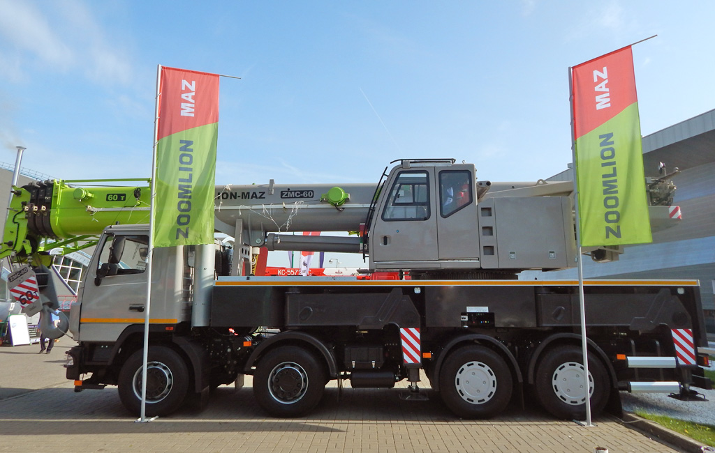 На выставке "Будпрагрэс-2018" автокран ZMC-60 демонстрируется впервые