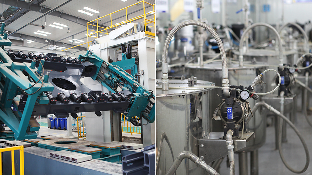 Оборудование, имеющееся на производстве, обеспечивает высокое качество выпускаемой продукции