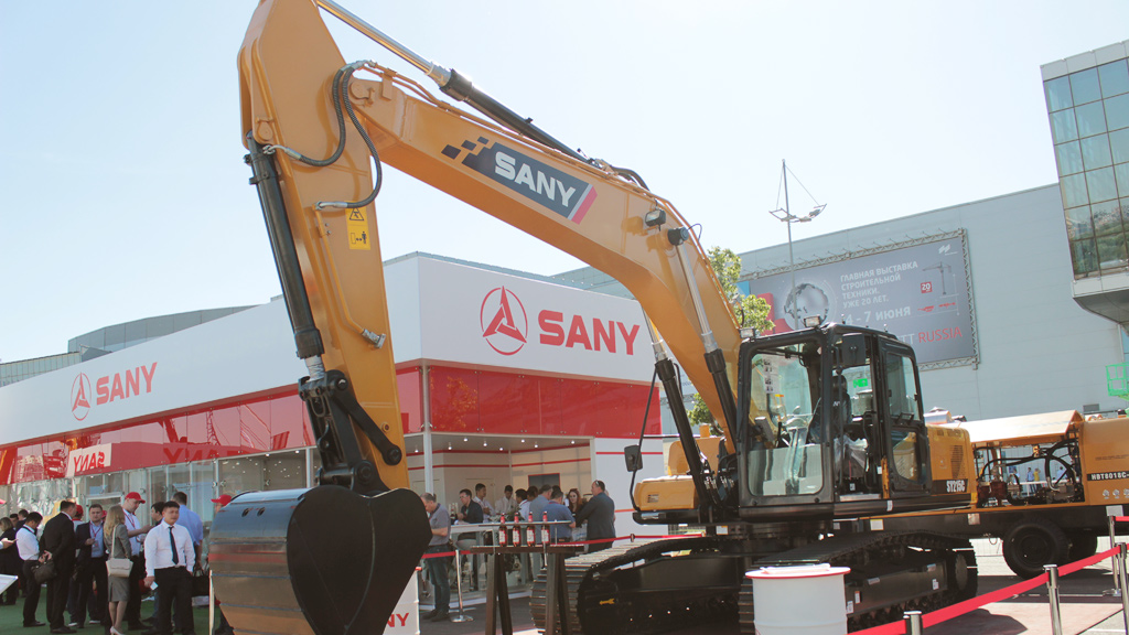 С августа продажи техники SANY начали увеличиваться