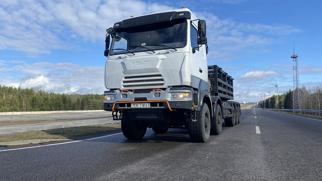 МЗКТ проводит испытания грузового шасси Volat